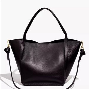 Madewell black Sydney tote